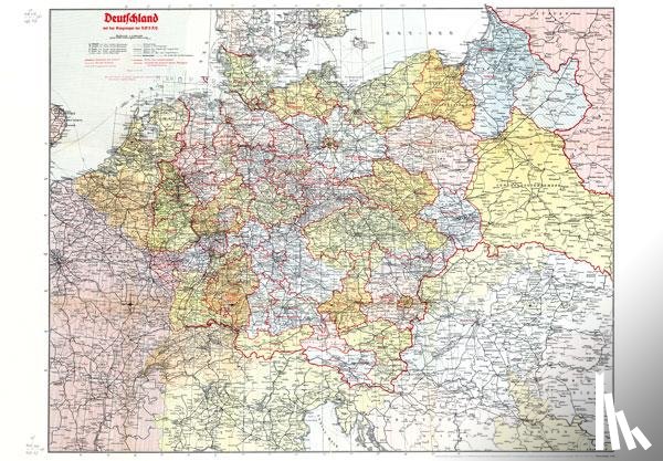  - Historische Karte: Deutschland 1942