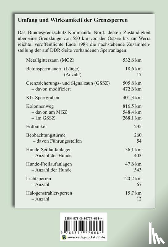Gundlach, Horst - Die Grenzüberwachung der DDR