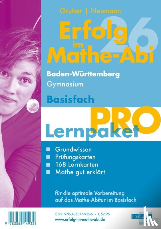 Gruber, Helmut, Neumann, Robert, Rosner, Stefan - Erfolg im Mathe-Abi 2026 Lernpaket Basisfach 'Pro' Baden-Württemberg Gymnasium