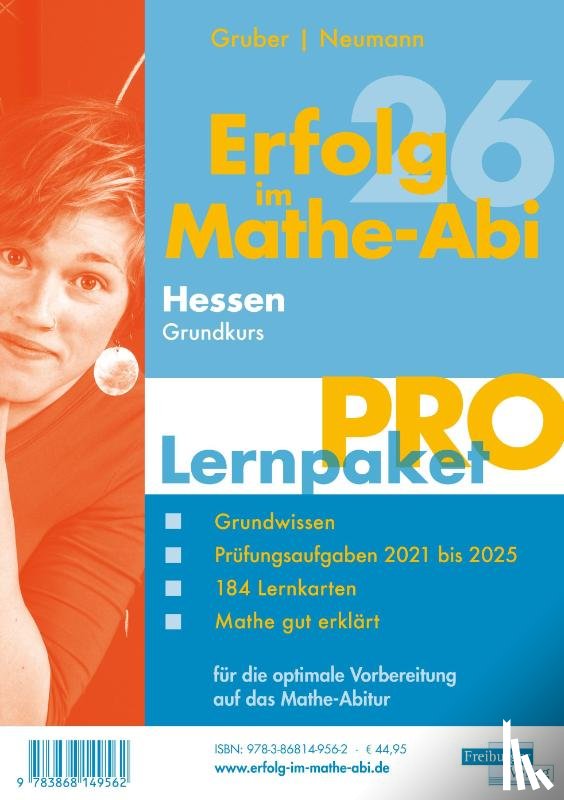 Gruber, Helmut, Neumann, Robert - Erfolg im Mathe-Abi 2026 Hessen Lernpaket 'Pro' Grundkurs