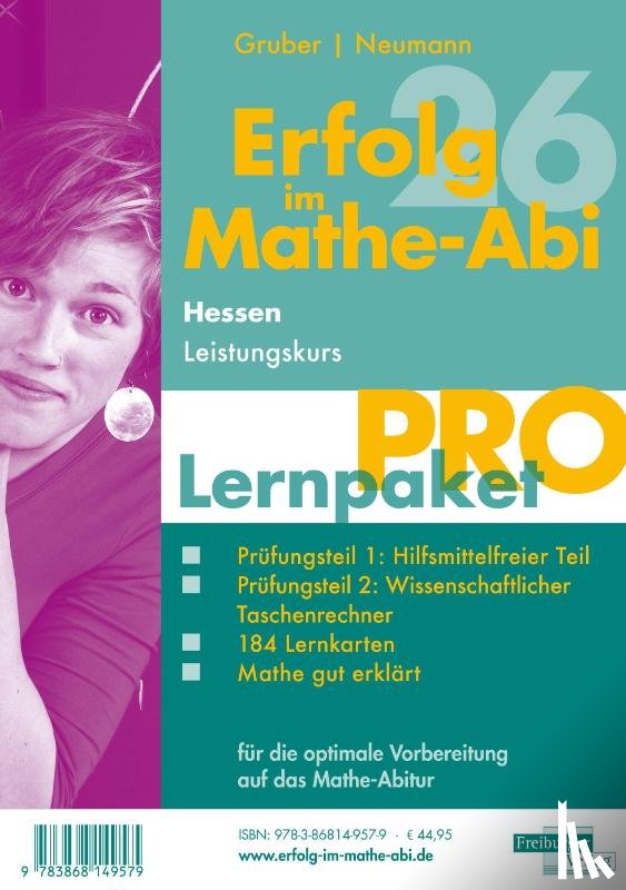 Gruber, Helmut, Neumann, Robert - Erfolg im Mathe-Abi 2026 Hessen Lernpaket 'Pro' Leistungskurs