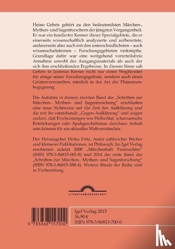 Fritz, Heiko, Gehrts, Heino, Schellinger, Uwe - Gesammelte Aufsatze 2