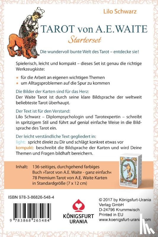 Schwarz, Lilo - Tarot von A.E. Waite. Das Starterset