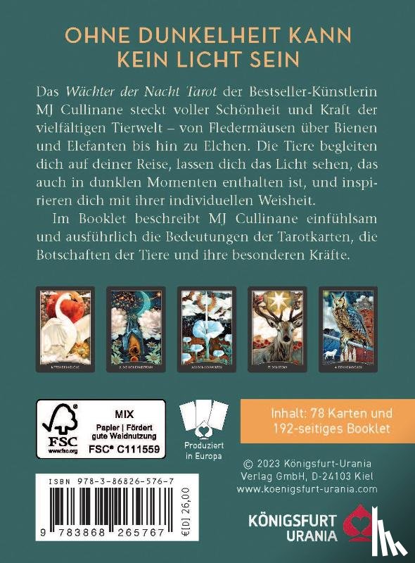 Cullinane, MJ - Wächter der Nacht Tarot