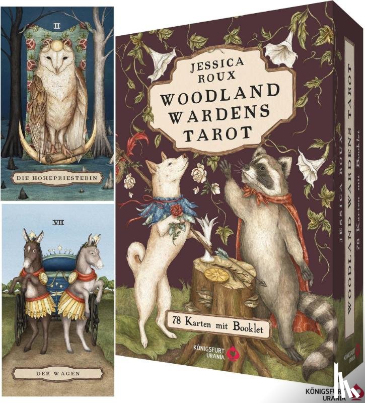 Roux, Jessica - Woodland Wardens Tarot - Set mit Booklet u. 78 Karten