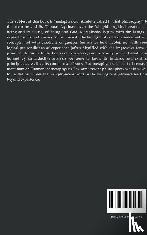 Holloway, Maurice R., Klubertanz, George - Being and God