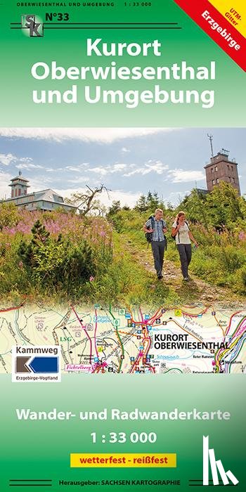  - Oberwiesenthal und Umgebung 1 : 33 000