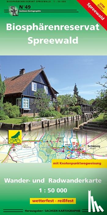  - Biosphärenreservat Spreewald 1 : 50 000
