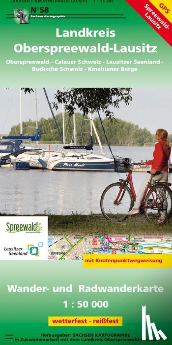  - Landkreis Oberspreewald-Lausitz 1 : 50 000