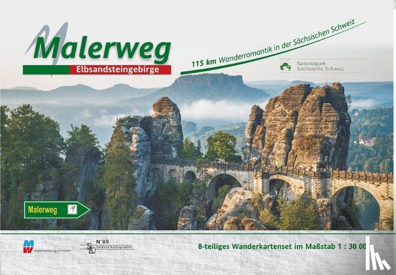  - Malerweg - Sächsische Schweiz 1 : 30 000