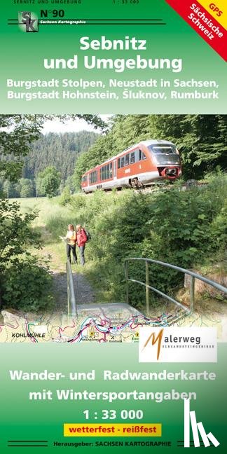  - Sebnitz und Umgebung 1 : 33 000