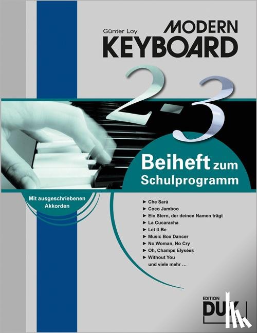 Loy, Günter - Modern Keyboard, Beiheft 2-3