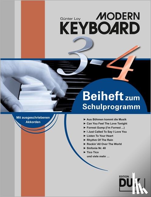Loy, Günter - Modern Keyboard, Beiheft 3-4