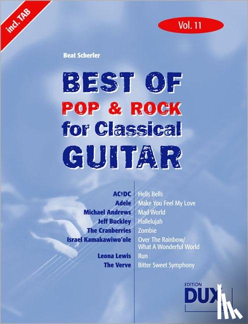 Scherler, Beat - Best Of Pop & Rock for Classical Guitar 11. Besetzung: Gitarre