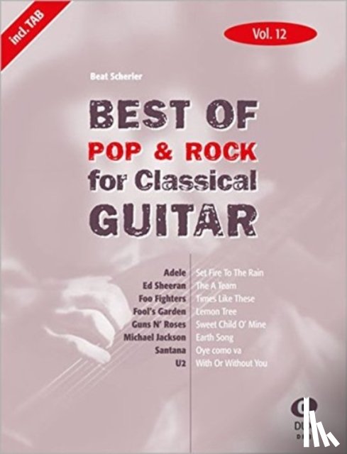 Scherler, Beat - Best Of Pop & Rock for Classical Guitar 12