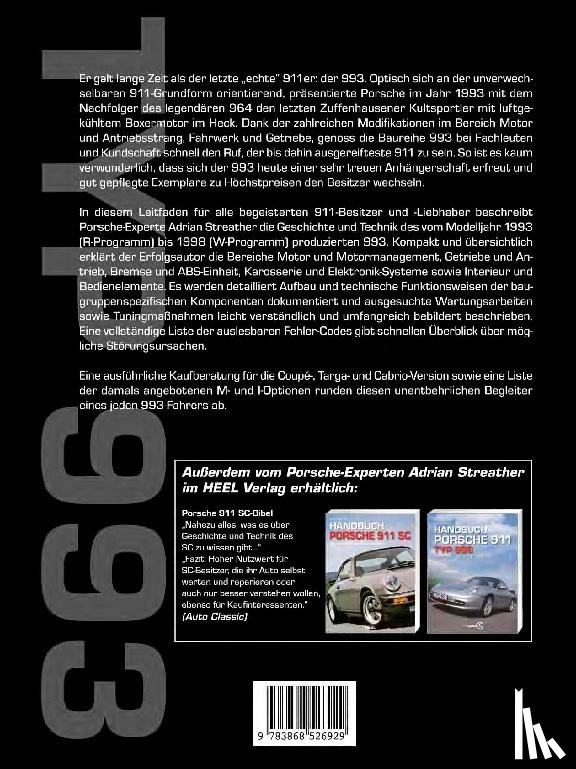 Streather, Adrian - Handbuch 911 Typ 993