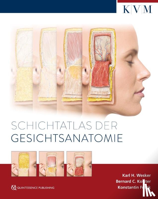 Wesker, Karl H., Kolster, Bernard C., Frank, Konstantin - Schichtatlas der Gesichtsanatomie
