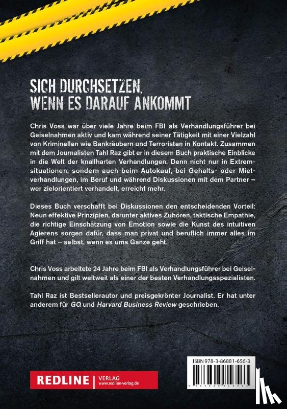 Voss, Chris, Raz, Tahl - Kompromisslos verhandeln