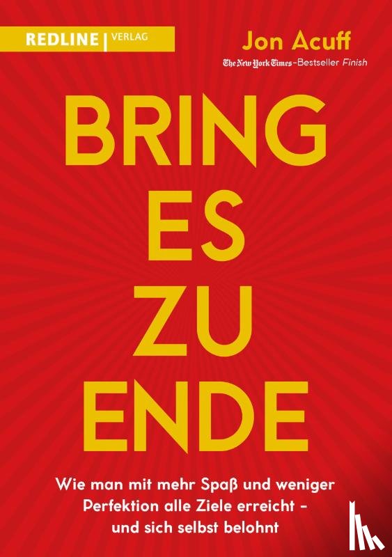 Acuff, Jon - Bring es zu Ende!