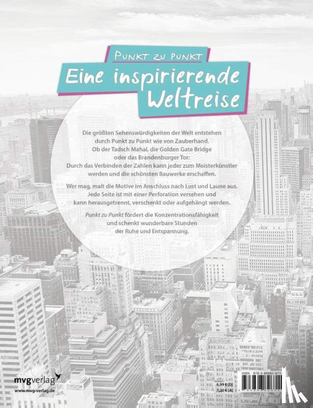  - Punkt zu Punkt: Eine inspirierende Weltreise: Malbuch für Erwachsene