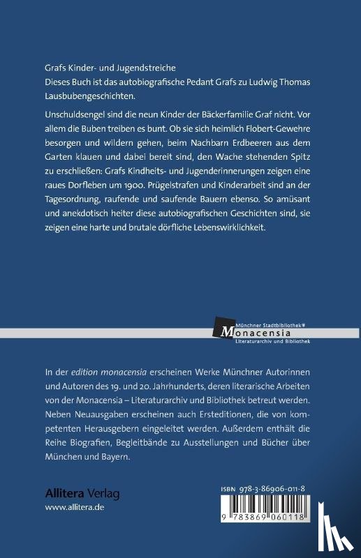 Graf, Oskar Maria - Dorbanditen