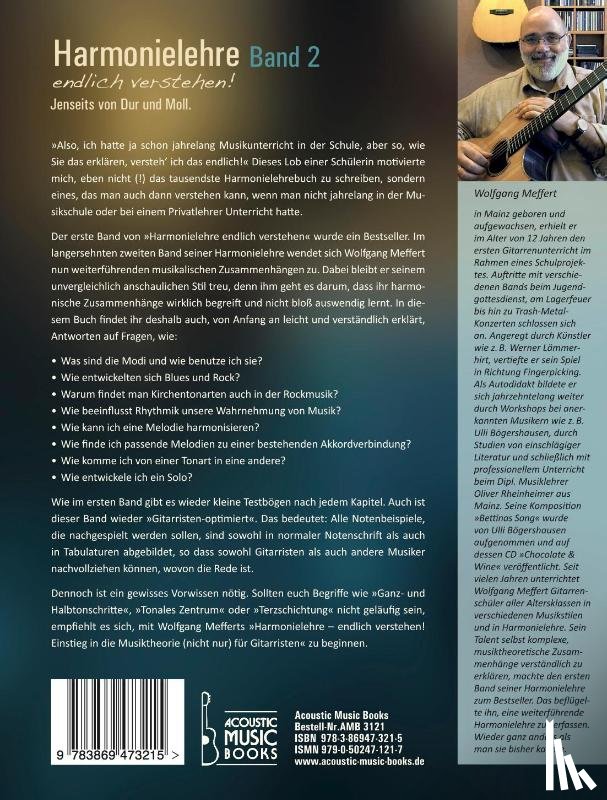 Meffert, Wolfgang - Harmonielehre endlich verstehen! Band 2