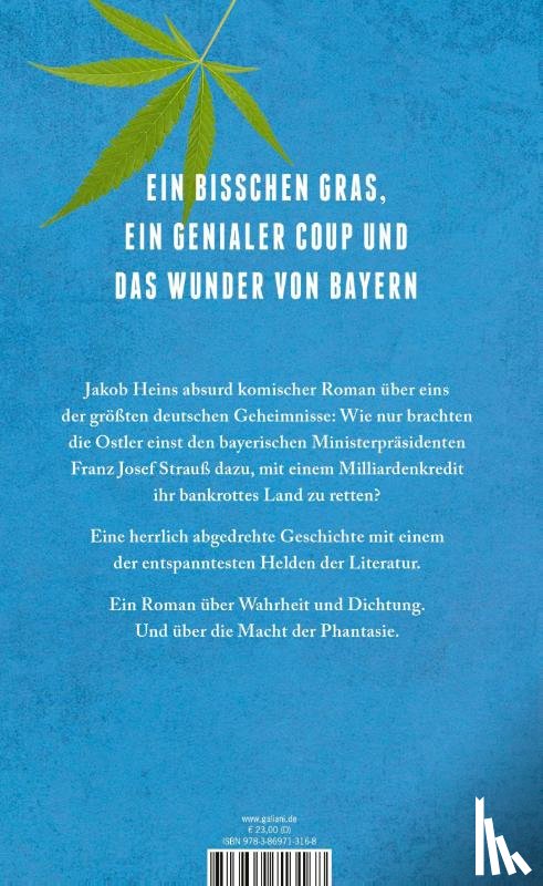 Hein, Jakob - Wie Grischa mit einer verwegenen Idee beinahe den Weltfrieden auslöste