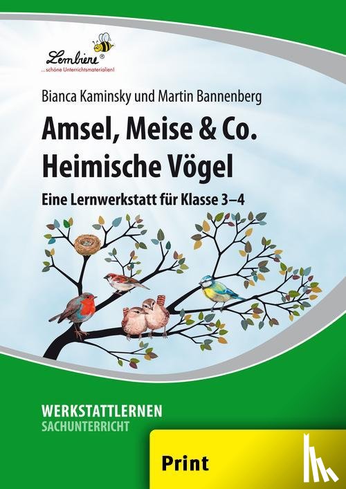 Bannenberg, Martin, Kaminsky, Bianca - Amsel, Meise & Co: Heimische Vögel