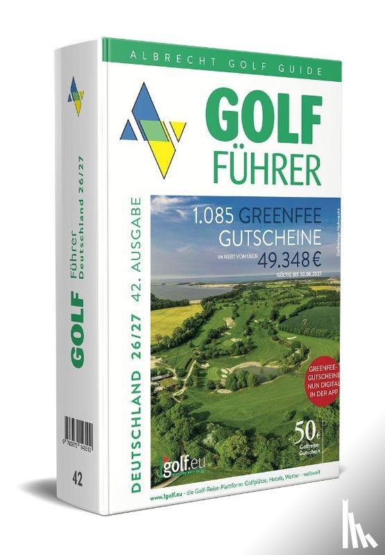 Mayr, Thomas - Albrecht Golf Führer Deutschland 26/27 inklusive Greenfee Gutscheinen