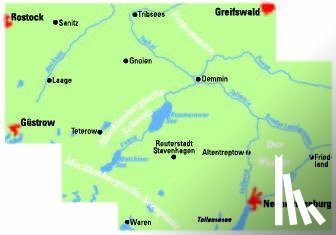 - ADFC-Regionalkarte Mecklenburgische Schweiz Vorpommersche Seenplatte 1:75.000