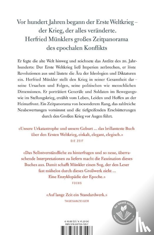 Münkler, Herfried - Der Große Krieg