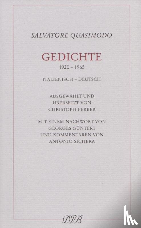 Quasimodo, Salvatore - Gedichte