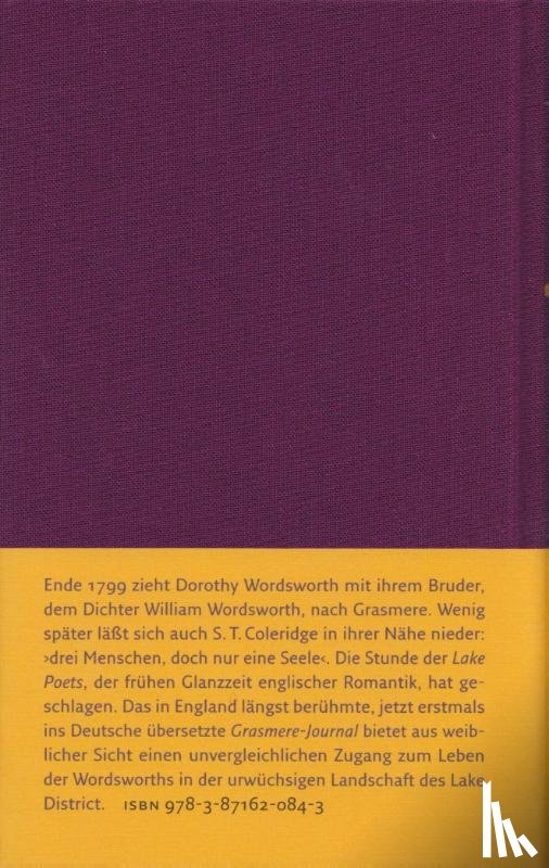 Wordsworth, Dorothy - Das Grasmere-Journal