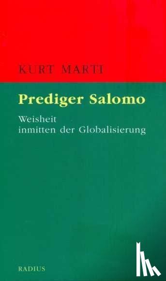 Marti, Kurt - Prediger Salomo