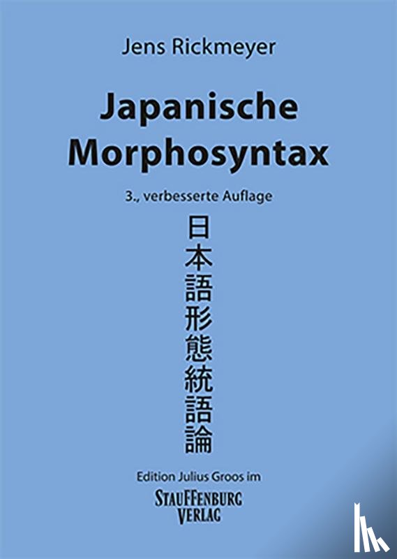 Rickmeyer, Jens - Japanische Morphosyntax
