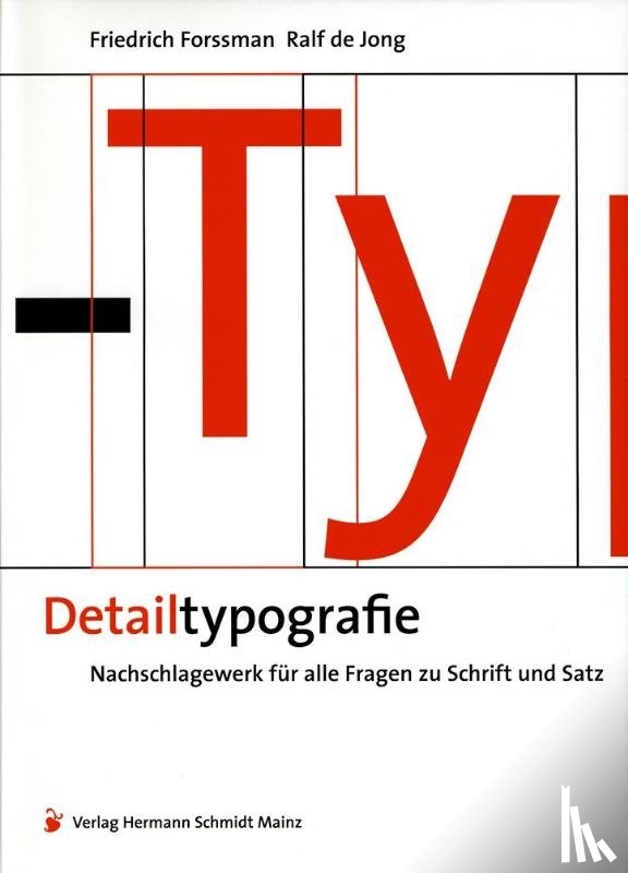Forssman, Friedrich, Jong, Ralf de - Detailtypografie