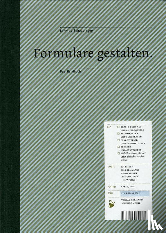 Schwesinger, Borries - Formulare gestalten