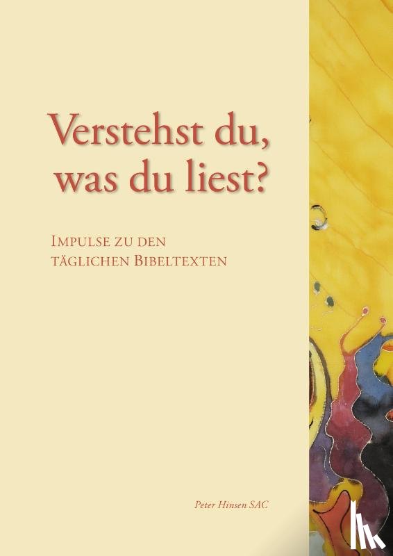 Hinsen, Peter - Verstehst du, was du liest?