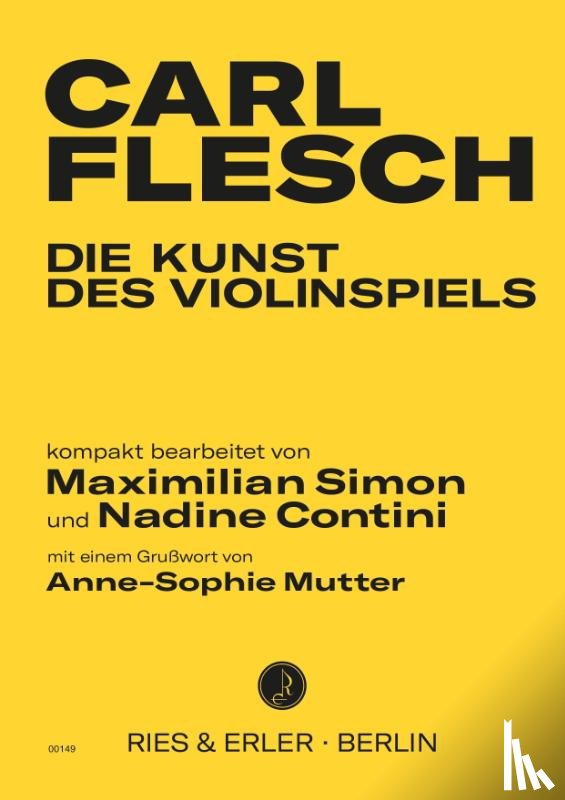Flesch, Carl - Die Kunst des Violinspiels