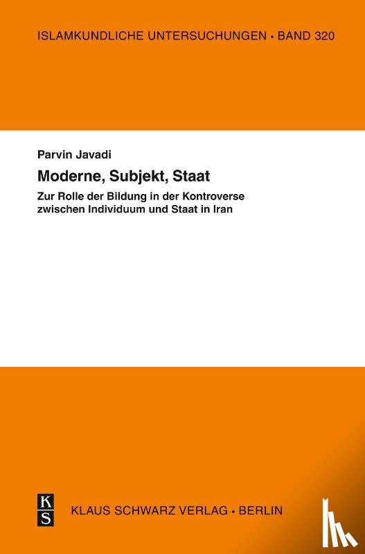 Javadi, Parvin - Moderne, Subjekt, Staat