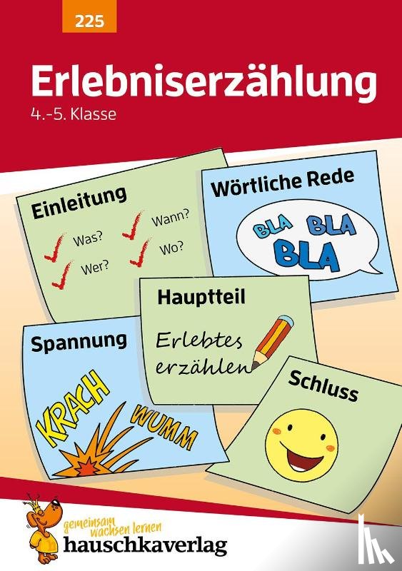Widmann, Gerhard - Erlebniserzählung. Aufsatz 4./5. Klasse, A5-Heft