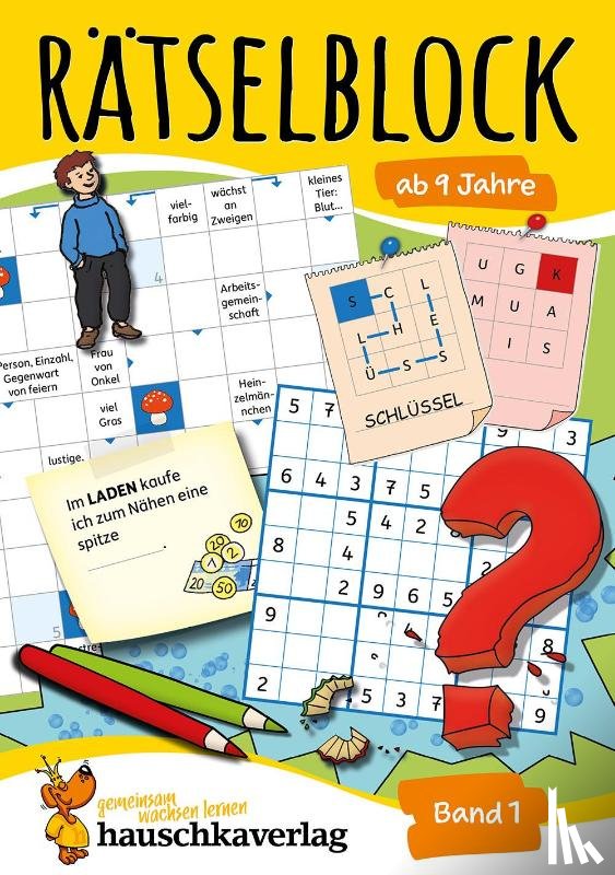 Spiecker, Agnes - Rätselblock ab 9 Jahre, Band 1, A5-Block