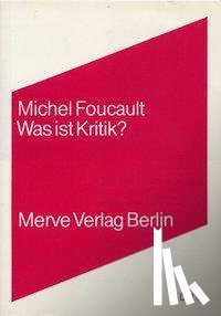 Foucault, Michel - Was ist Kritik?