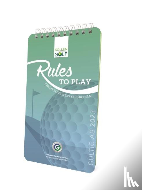  - Golfregeln - Rules to play