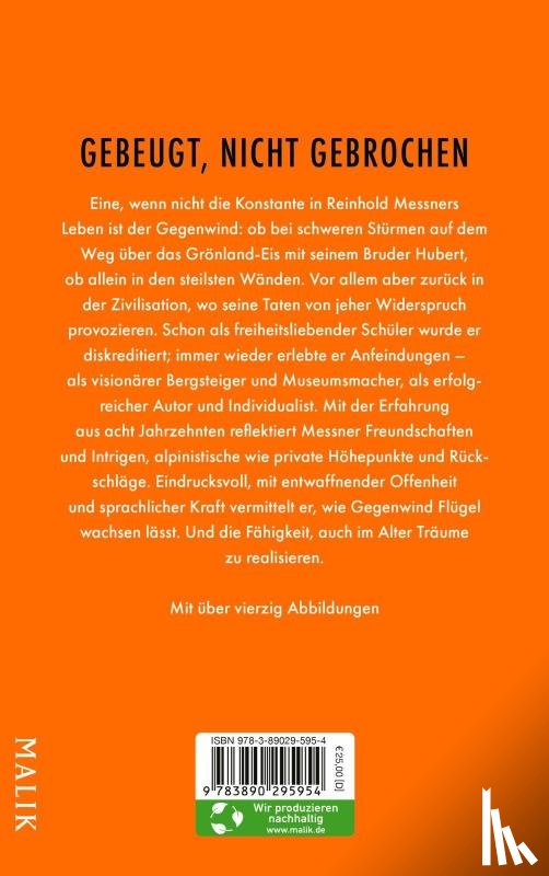 Messner, Reinhold - Gegenwind