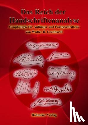 Leonhardt, Walter R. - Das Reich der Handschriftenanalyse