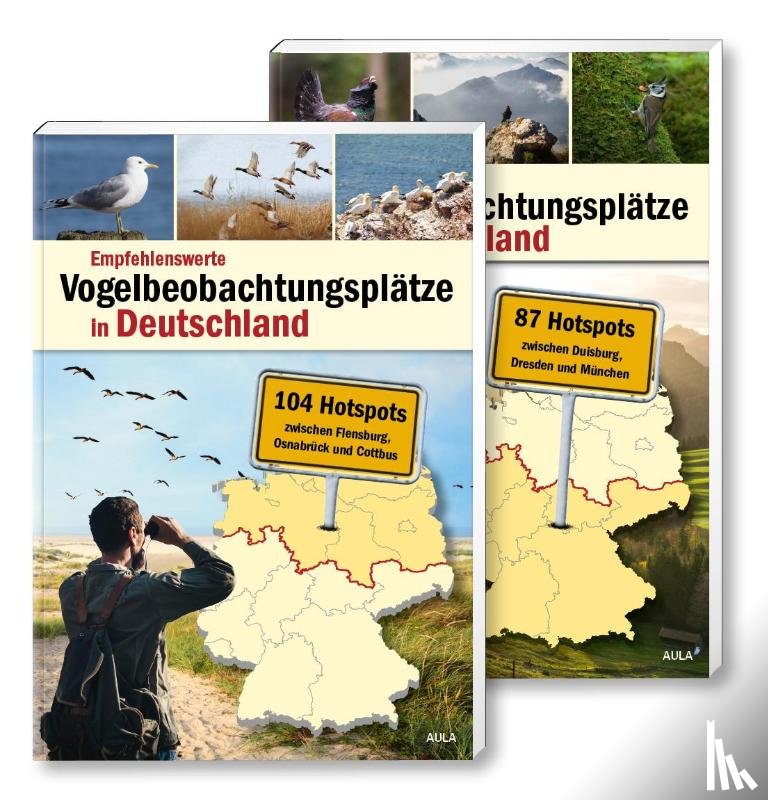  - Empfehlenswerte Vogelbeobachtungsplätze in Deutschland im Set. 2 Bde