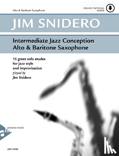 JIM SNIDERO - INTERMEDIATE JAZZ CONCEPTION ALTO SAX