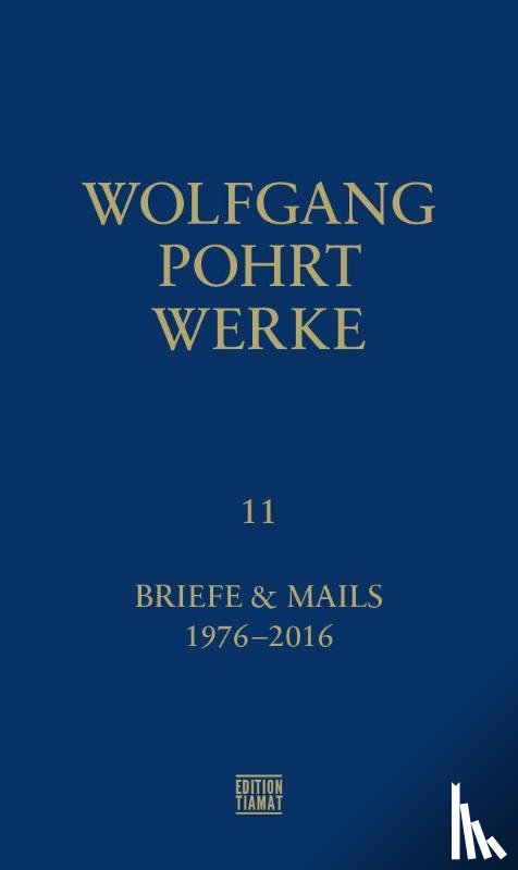 Pohrt, Wolfgang - Werke Band 11