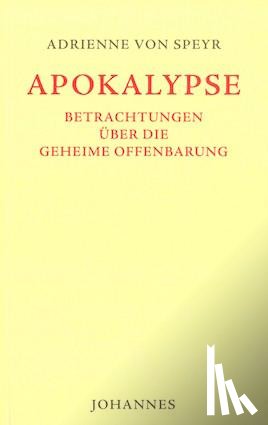 Speyr, Adrienne von - Apokalypse